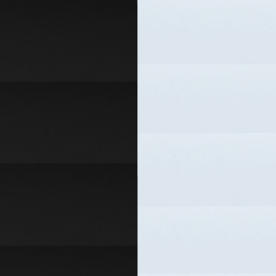 Жалюзи горизонтальные алюминиевые цвет черный/белый 541