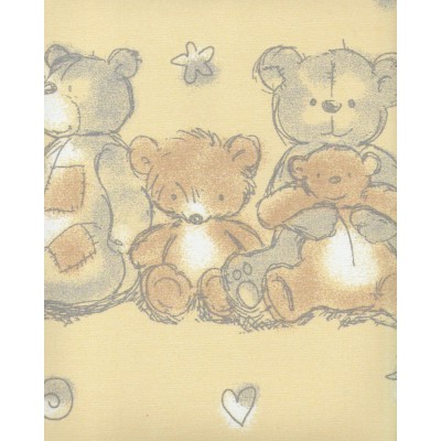 Тканевые ролеты Тедди цвет бежевый