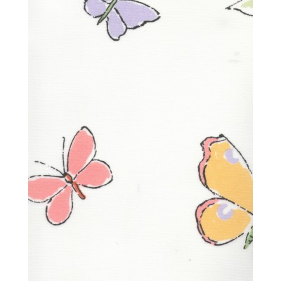 Тканевые ролеты Батерфляй цвет белый