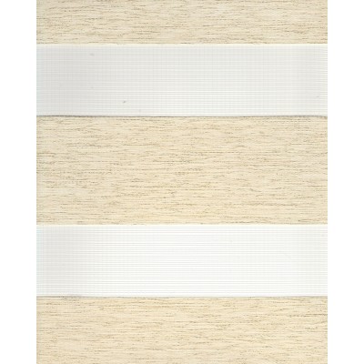 Тканевые ролеты Сильвер зебра цвет бежевый