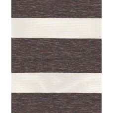 Ролеты тканевые Сильвер зебра цвет коричневый