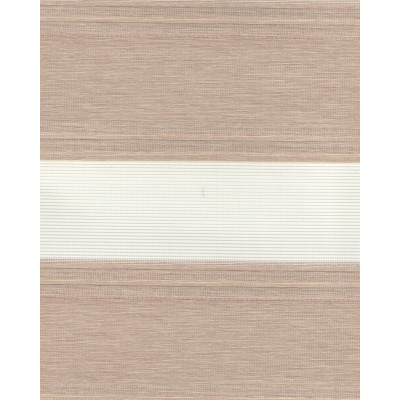 Тканевые ролеты Плиссе зебра цвет бежевый