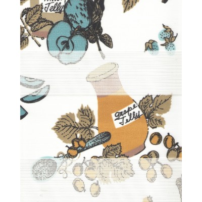 Тканевые ролеты Фокус Зебра цвет голубой Тканевые ролеты Фокус Зебра цвет голубой