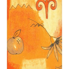 Ролеты тканевые Цитрус цвет оранжевый