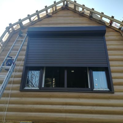 Ролеты защитные (профиль 55 мм)